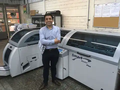 Rodrigo Santelices and the Smart-binder at AMF