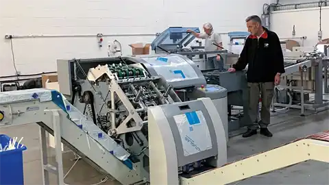 Smart-binder, with web speeds up to 180 m/min