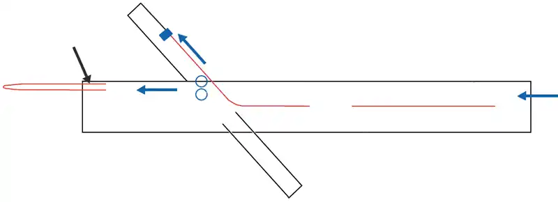 F-100 buckle folder with normal fold plate in upper position