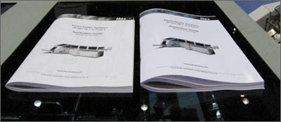 Booklets with ISG cold-glue and conventional stitching
